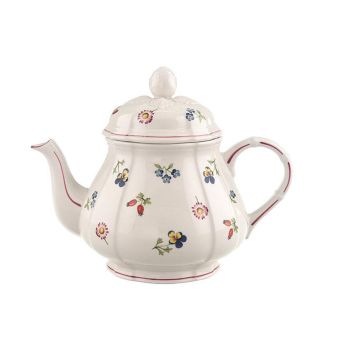 - Villeroy&Boch Petite Fleur Dzbanek do herbaty Biały, 900 ml, 1023950460 - 1023950460 - Łazienki Szydłowski