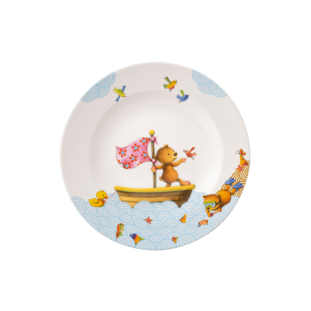  - Villeroy&Boch Kiddy Bears Talerzyk dla dzieci Niebieski, Ø21,5 cm 1486642640 - 1486642640 - Łazienki Szydłowski