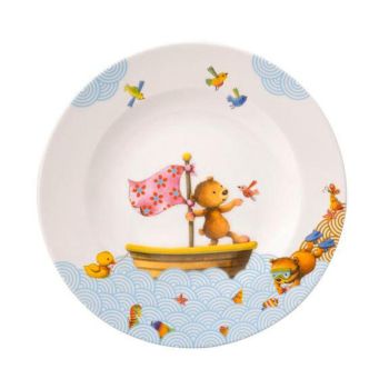  - Villeroy&Boch Kiddy Bears Talerzyk dla dzieci Niebieski, Ø21,5 cm 1486642640 - 1486642640 - Łazienki Szydłowski
