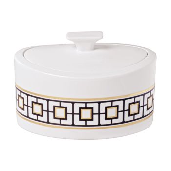 - Villeroy&Boch MetroChic Pojemnik okrągły Wielokolorowy, 15,8 x 13,1 cm, 1044838230 - 1044838230 - Łazienki Szydłowski