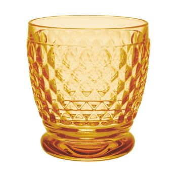 - Villeroy&Boch Boston Szklanka do wody Żółty, 200 ml, szkło kryształowe 1173321410 - 1173321410 - Łazienki Szydłowski