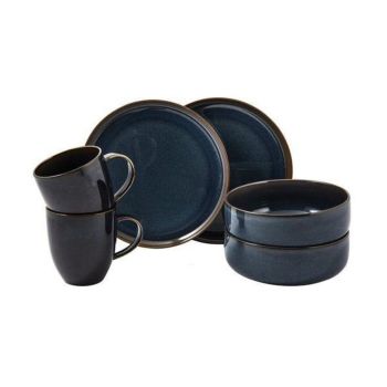 - Villeroy&Boch Crafted Zestaw śniadaniowy Niebieski 1951689071 - 1951689071 - Łazienki Szydłowski