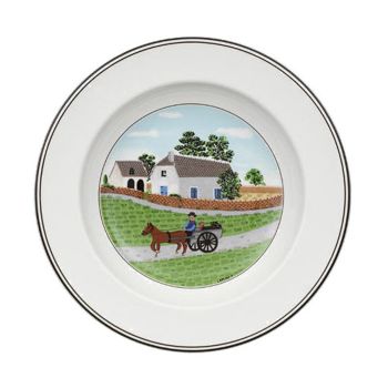 - Villeroy&Boch Design Naif Talerz głęboki Wielokolorowy, Ø22,1 cm 1023372702 - 1023372702 - Łazienki Szydłowski