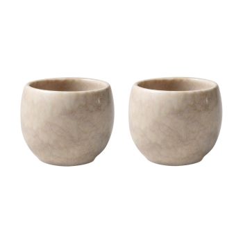 - Villeroy&Boch Perlemor Kieliszek na jajko - 2 sztuki Beżowy 1951768357 - 1951768357 - Łazienki Szydłowski