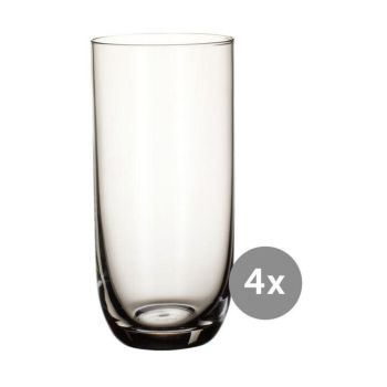 - Villeroy&Boch La Divina Szklanka do long drinków Przezroczysty, 300 ml, szkło kryształowe 4-częściowy 1136678260 - 1136678260 - Łazienki Szydłowski