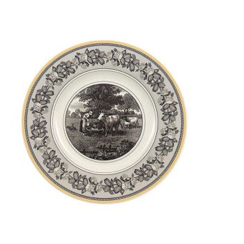 - Villeroy&Boch Audun Talerz śniadaniowy/ deserowy Wielokolorowy, Ø21,6 cm, 1010672640 - 1010672640 - Łazienki Szydłowski