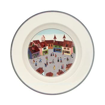 - Villeroy&Boch Design Naif Talerz głęboki Wielokolorowy, Ø22,1 cm 1023372705 - 1023372705 - Łazienki Szydłowski