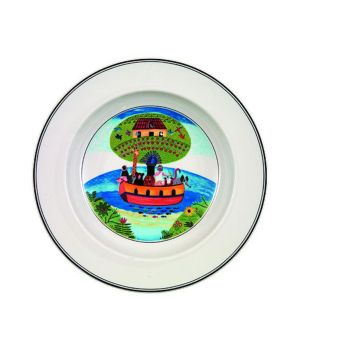 - Villeroy&Boch Design Naif Talerz głęboki Wielokolorowy, Ø22,1 cm 1023372703 - 1023372703 - Łazienki Szydłowski