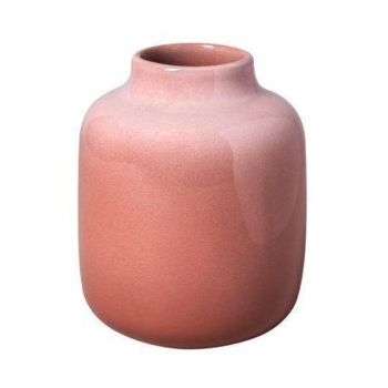 - Villeroy&Boch Perlemor Wazon 12,8 x 15,3 cm, ceramika jasnoróżowy 1951765081 - 1951765081 - Łazienki Szydłowski