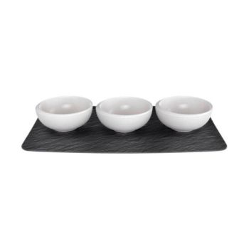  - Villeroy&Boch NewMoon Miseczka do dipów Biały  1042649023 - 1042649023 - Łazienki Szydłowski