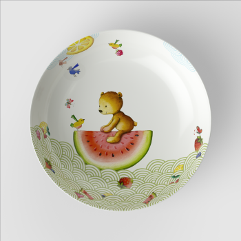  - Villeroy&Boch Kiddy Bears Talerz głęboki 18,7 cm dla dzieci zielony 1486652752 - 1486652752 - Łazienki Szydłowski
