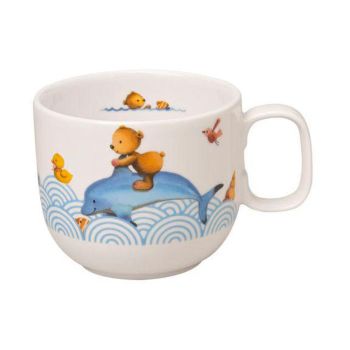  - Villeroy&Boch Kiddy Bears Kubek z uchem dla dzieci, mały Niebieski, 170 ml, 1486644889 - 1486644889 ID - Łazienki Szydłowski