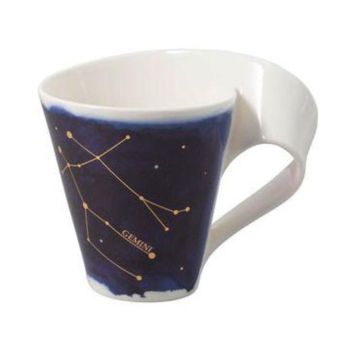  - Villeroy&Boch NewWave Kubek z uchem Wielokolorowy, 240 ml,Bliźnięta 1016165815 - 1016165815 - Łazienki Szydłowski