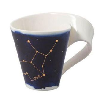  - Villeroy & Boch NewWave Kubek z uchem Wielokolorowy, 240 ml, Panna 1016165818 - 1016165818 - Łazienki Szydłowski