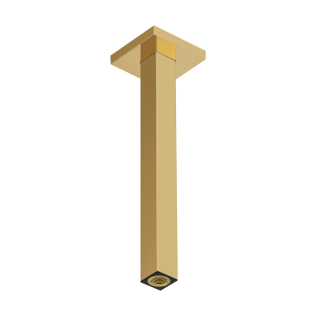- HANSGROHE Przyłącze sufitowe E 30 cm złoty optyczny polerowany 24339990 - 24339990 - Łazienki Szydłowski