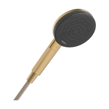- HANSGROHE Raindance Alive Select S słuchawka prysznicowa 125 3jet EcoSmart+ brąz szczotkowany 24512140 - 24512140 - Łazienki Szydłowski