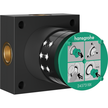 - HANSGROHE Zestaw podstawowy do głowicy prysznicowej 2jet 24573180 - 24573180 - Łazienki Szydłowski