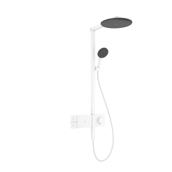 - HANSGROHE Raindance Alive S Komplet prysznicowy 300 1jet z termostatem ShowerSelect Comfort biały mat 24582700 - 24582700 - Łazienki Szydłowski