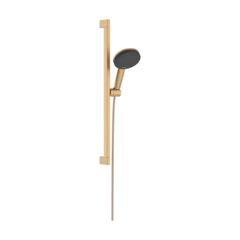 - HANSGROHE Raindance Alive Select S Zestaw prysznicowy 125 3jet EcoSmart z drążkiem Unica E Puro 65 cm EasySlide brąz szczotkowany 24600140 - 24600140 - Łazienki Szydłowski