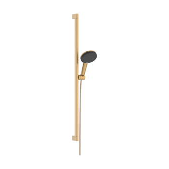 - HANSGROHE Raindance Alive Select S Zestaw prysznicowy 125 3jet EcoSmart z drążkiem Unica E Puro 90 cm EasySlide brąz szczotkowany 24601140 - 24601140 - Łazienki Szydłowski