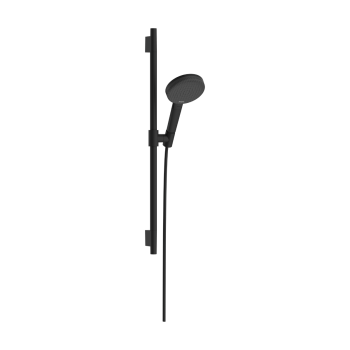  - HANSGROHE Raindance Alive Select S Zestaw prysznicowy 125 3jet EcoSmart z drążkiem Unica S Puro 65 cm czarny mat 24602670 - 24602670 - Łazienki Szydłowski