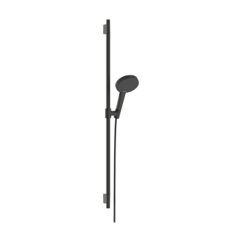  - HANSGROHE Raindance Alive Select S Zestaw prysznicowy 125 3jet EcoSmart z drążkiem Unica S Puro 90 cm czarny chrom szczotkowany 24603340 - 24603340 - Łazienki Szydłowski