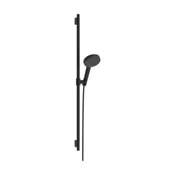  - HANSGROHE Raindance Alive Select S Zestaw prysznicowy 125 3jet EcoSmart z drążkiem Unica S Puro 90 cm czarny mat 24603670 - 24603670 - Łazienki Szydłowski