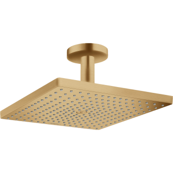 - HANSGROHE Raindance E Deszczownica 300 1jet EcoSmart z przyłączem sufitowym brąz szczotkowany 26251140 - 26251140 - Łazienki Szydłowski