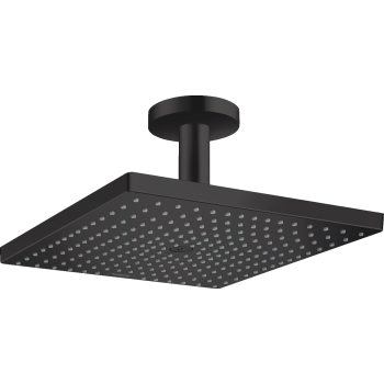 - HANSGROHE Raindance E Deszczownica 300 1jet EcoSmart z przyłączem sufitowym czarny mat 26251670 - 26251670 - Łazienki Szydłowski