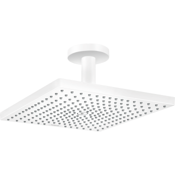  - HANSGROHE Raindance E Deszczownica 300 1jet EcoSmart z przyłączem sufitowym biały mat 26251700 - 26251700 - Łazienki Szydłowski