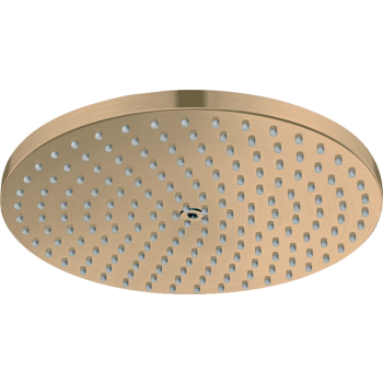- HANSGROHE Raindance S Deszczownica 240 1jet PowderRain brąz szczotkowany 27623140 - 27623140 - Łazienki Szydłowski