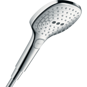 - HANSGROHE Raindance Select E Słuchawka prysznicowa 120 3jet PowderRain EcoSmart+ chrom 28729000 - 28729000 - Łazienki Szydłowski