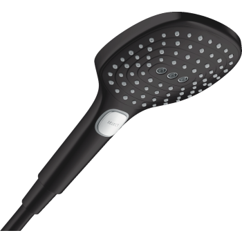  - HANSGROHE Raindance Select E Słuchawka prysznicowa 120 3jet PowderRain EcoSmart+ czarny mat 28729670 - 28729670 - Łazienki Szydłowski