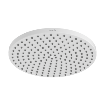 - HANSGROHE Raindance S Deszczownica 240 1jet PowderRain EcoSmart+ biały mat 28821700 - 28821700 - Łazienki Szydłowski