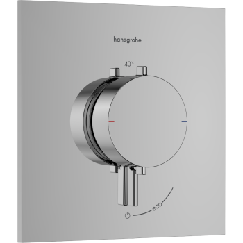 - HANSGROHE Ecostat Comfort E Bateria termostatyczna do 1 odbiornika, podtynkowa chrom 33710000 - 33710000 - Łazienki Szydłowski