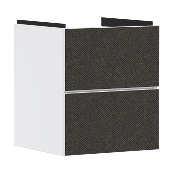  - HANSGROHE Xevolos E Szafka pod małą umywalkę wiszącą z 2 szufladami 48 x 47,5cm, biały mat 54172660 - 54172660 - Łazienki Szydłowski
