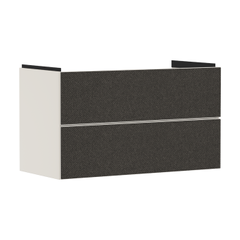  - HANSGROHE Xevolos E Szafka pod umywalkę wiszącą z 2 szufladami 98 x 47,5cm, piaskowy beż matowy 54182660 - 54182660 - Łazienki Szydłowski