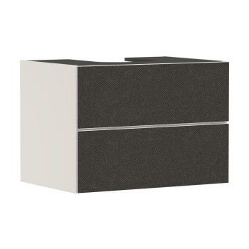  - HANSGROHE Xevolos E Szafka pod szlifowaną umywalkę wpuszczaną w blat/nablatową z 2 szufladami 78 x 55cm, piaskowy beż matowy 54188660 - 54188660 - Łazienki Szydłowski