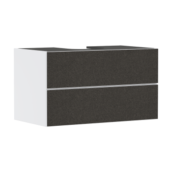  - HANSGROHE Xevolos E Szafka pod szlifowaną umywalkę wpuszczaną w blat/nablatową z 2 szufladami 98 x 55cm, biały mat 54190660 - 54190660 - Łazienki Szydłowski