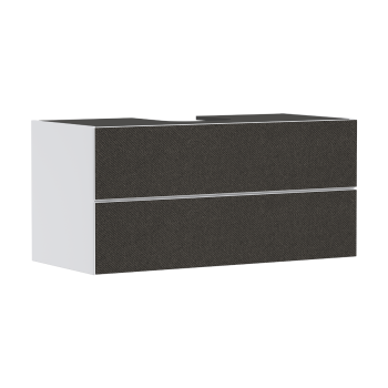  - HANSGROHE Xevolos E Szafka pod szlifowaną umywalkę wpuszczaną w blat/nablatową z 2 szufladami 118 x 55cm, biały mat 54193660 - 54193660 - Łazienki Szydłowski
