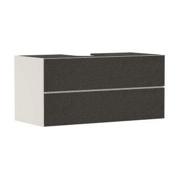 - HANSGROHE Xevolos E Szafka pod szlifowaną umywalkę wpuszczaną w blat /nablatowąz 2 szufladami 118 x 55cm, piaskowy beż matowy 54194660 - 54194660 - Łazienki Szydłowski