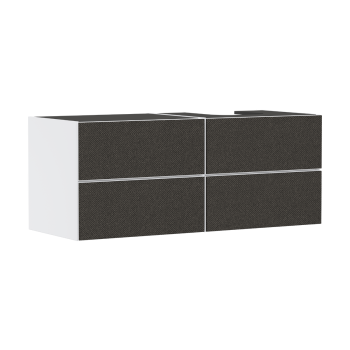  - HANSGROHE Xevolos E Szafka pod szlifowaną umywalkę wpuszczaną w blat/nablatową po prawej stronie z 4 szufladami 137 x 55cm, biały mat 54239660 - 54239660 - Łazienki Szydłowski