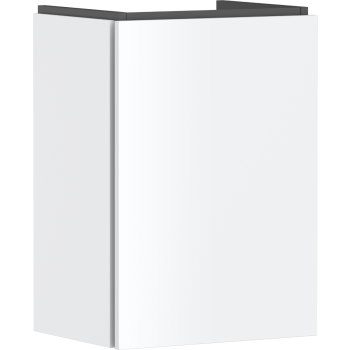 - HANSGROHE Xilesa E Szafka pod małą umywalkę wiszącą z drzwiami prawymi 43 x 33 cm biały mat 54246700 - 54246700 - Łazienki Szydłowski