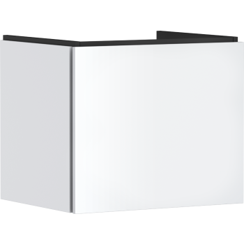 - HANSGROHE Xilesa E Szafka pod umywalkę wiszącą z 1 szufladą 58 x 47cm biały mat 54253700 - 54253700 - Łazienki Szydłowski