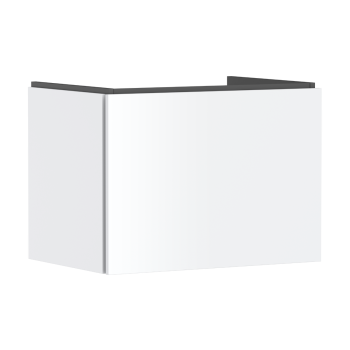 - HANSGROHE Xilesa E Szafka pod umywalkę wiszącą z 1 szufladą 68 x 47cm biały mat 54257700 - 54257700 - Łazienki Szydłowski