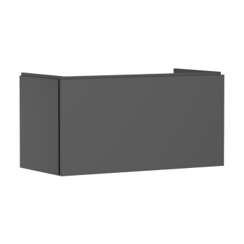 - HANSGROHE Xilesa E Szafka pod umywalkę wiszącą z 1 szufladą 98 x 47 cm szary łupek matowy 54261760 - 54261760 - Łazienki Szydłowski