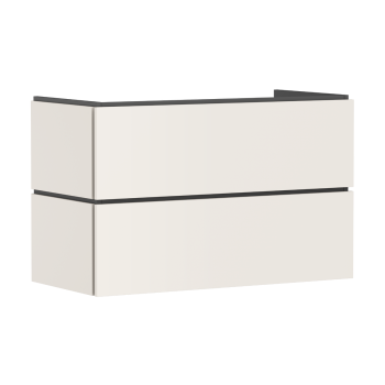 - HANSGROHE Xilesa E Szafka pod umywalkę wiszącą z 2 szufladami 98 x 47cm piaskowy beż matowy 54262780 - 54262780 - Łazienki Szydłowski