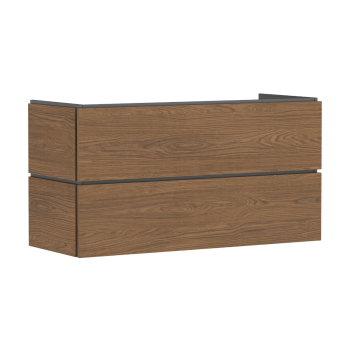 - HANSGROHE Xilesa E Szafka pod umywalkę wiszącą z 2 szufladami 118 x 47cm kaszmirowy dąb 54264550 - 54264550 - Łazienki Szydłowski