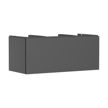 - HANSGROHE Xilesa E Szafka pod szlifowaną umywalkę wpuszczaną w blat/nablatową z 1 szufladą 118 x 55 cm szary łupek matowy 54267760 - 54267760 - Łazienki Szydłowski