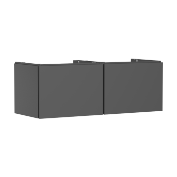 - HANSGROHE Xilesa E Szafka pod szlifowaną umywalkę wpuszczaną w blat/nablatową z 2 szufladami 137,5 x 55 cm szary łupek matowy 54268760 - 54268760 - Łazienki Szydłowski